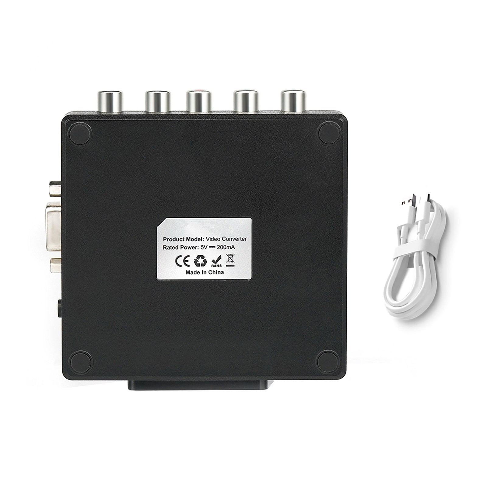 RGBS VGA to YPBPR Converter SCART to YPBPR For 480i 480p 576i 576p 720p 1080i B