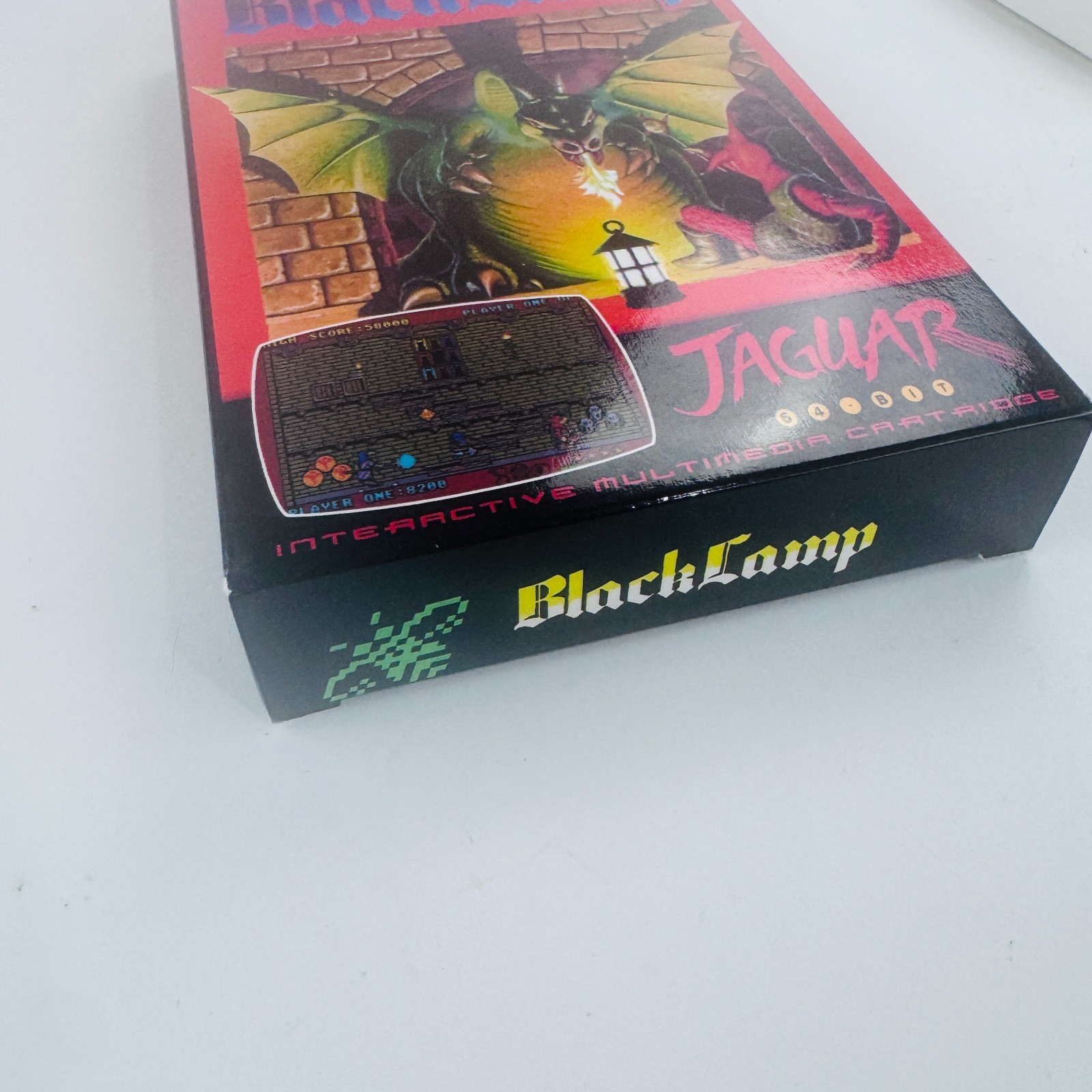 Black Lamp – Atari Jaguar, 1988 Homebrew RARE Game CIB Complete SHARP FREE SHIP!