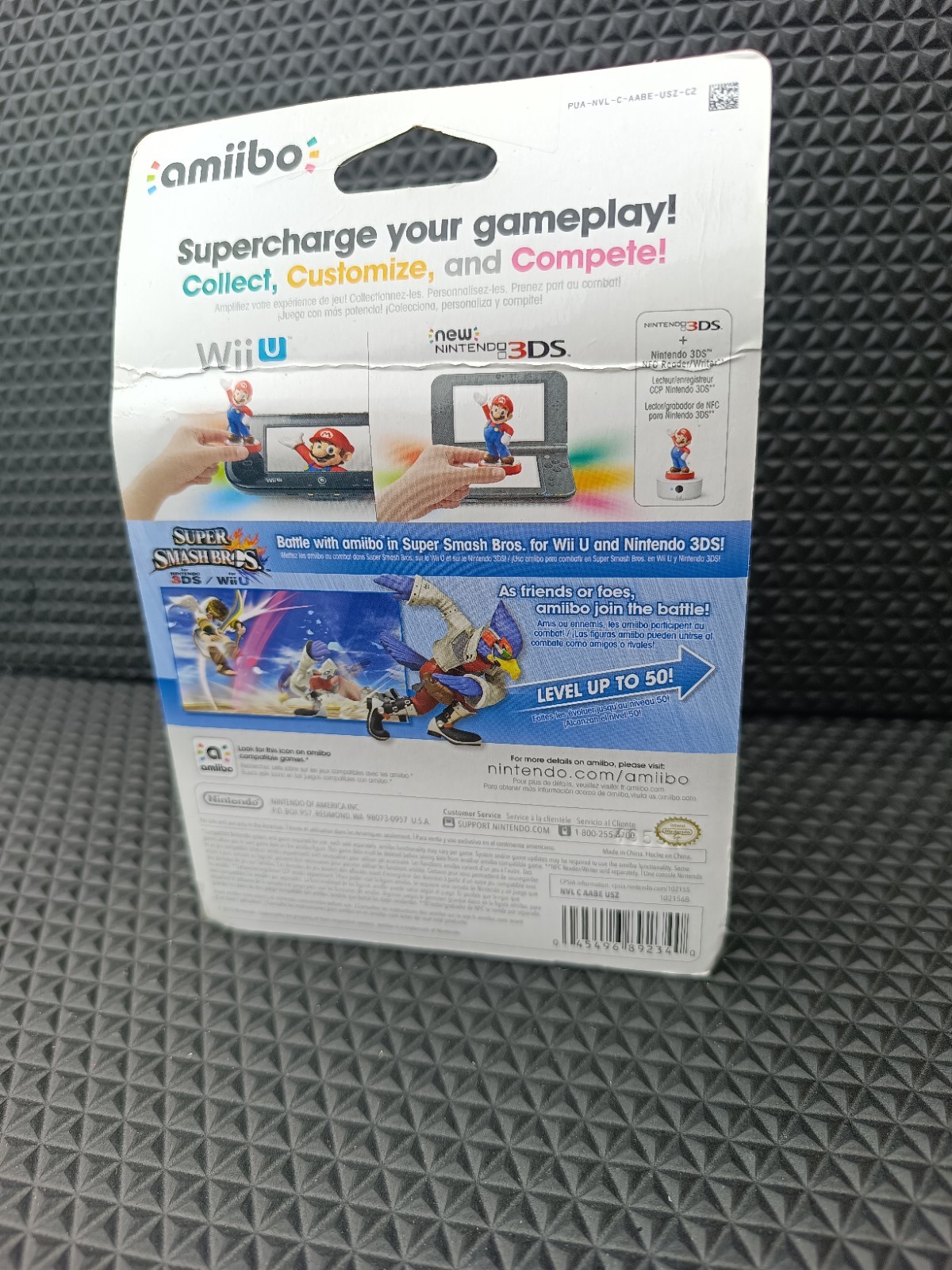 Nintendo amiibo Falco Collectible Figure – Super Smash Bros. for Wii U/3DS