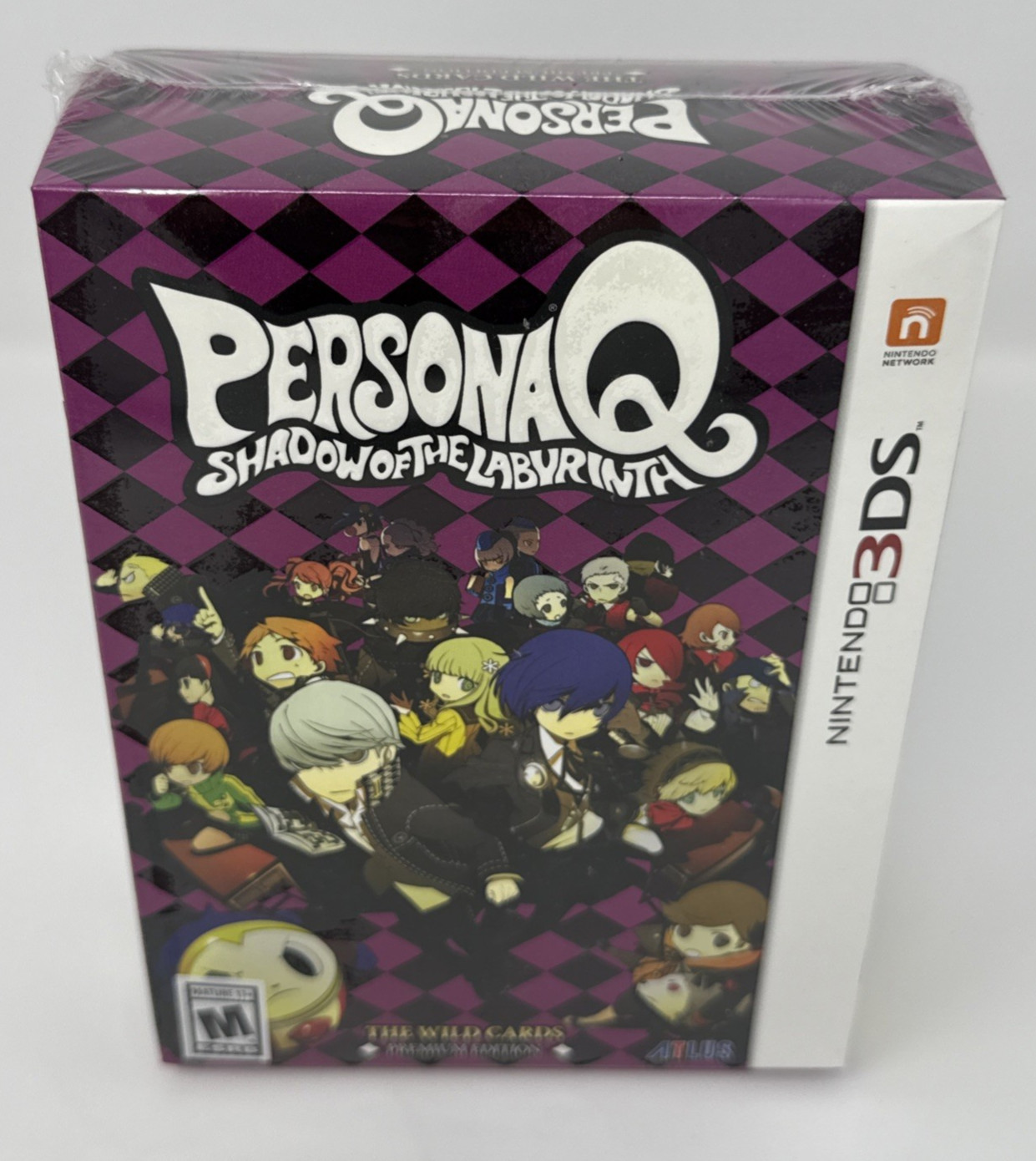 Persona Q Wild Cards Premium Edition Sealed 3DS Atlus Persona 3 4 Crossover