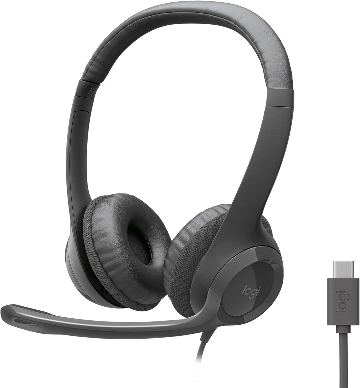 H391 USB-C Wired Headset: Noise-Canceling, Comfortable, for PC & Chromebook
