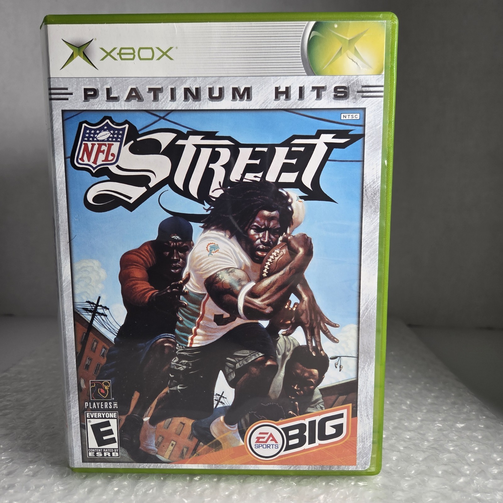 NFL Street Xbox Complete In Box CIB Tested EA Sports Big 2004 Resurfaced Platniu