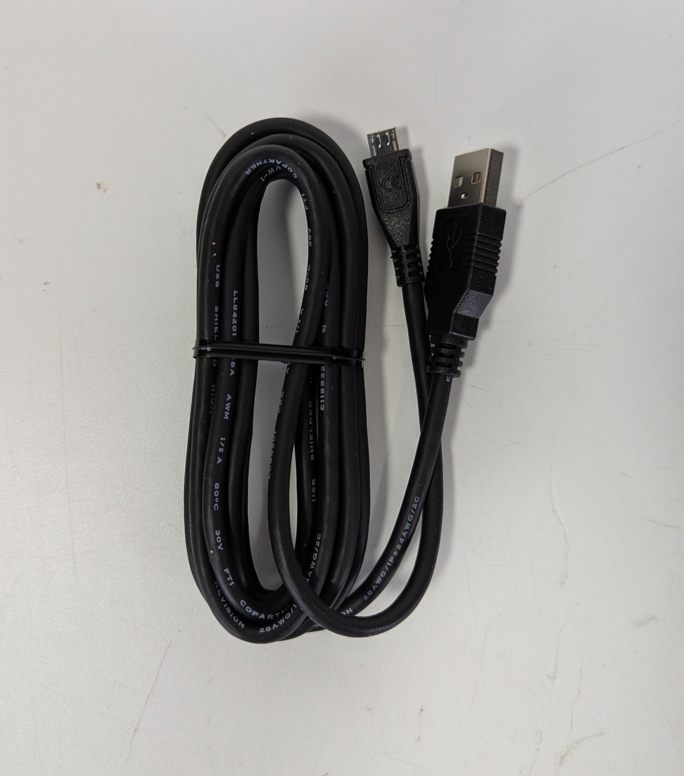 PowerA 122462 USB Type-A to Micro-B Charging Cable for PlayStation 4 – 6.5ft