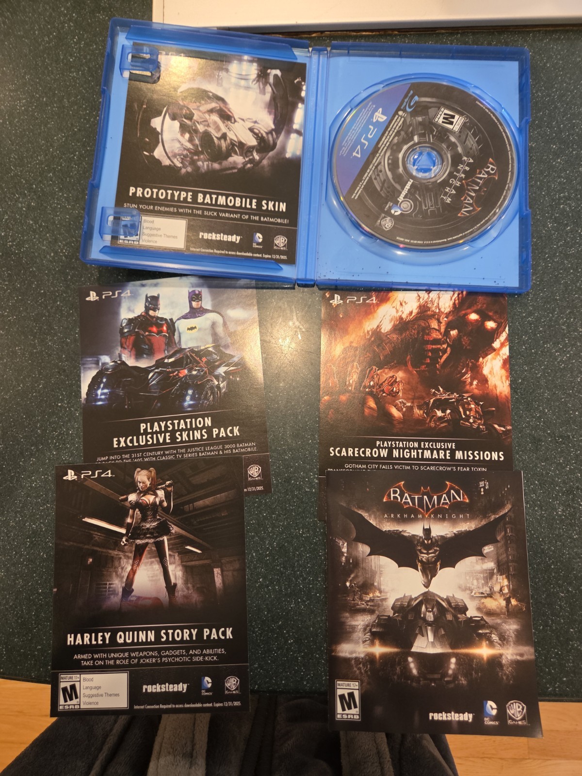 Warner Bros. Batman Arkham Knight PS4 M 2015 1P Remote Play