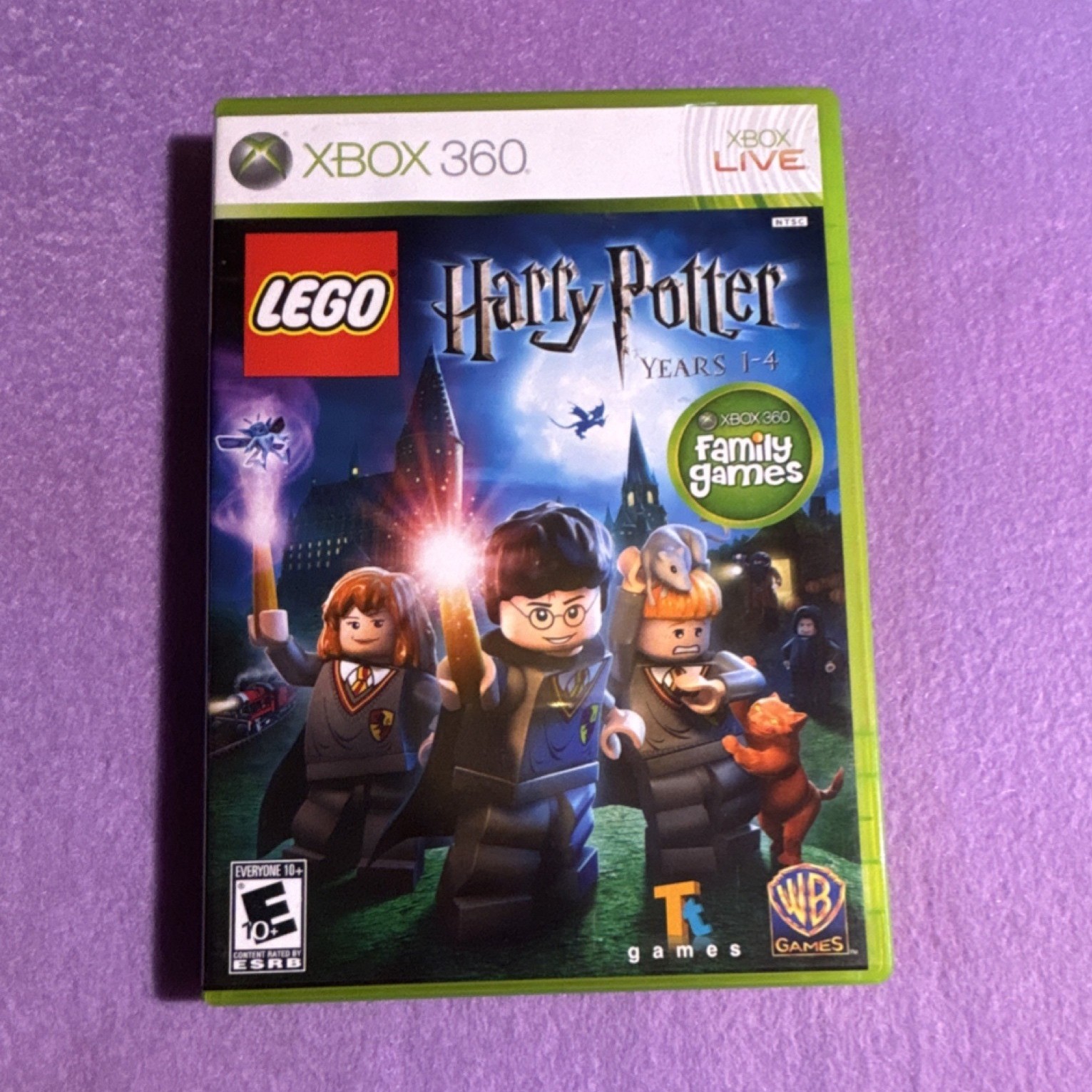 Warner Bros. LEGO Harry Potter: Years 1-4 Xbox 360 NTSC-U/C Manual Included
