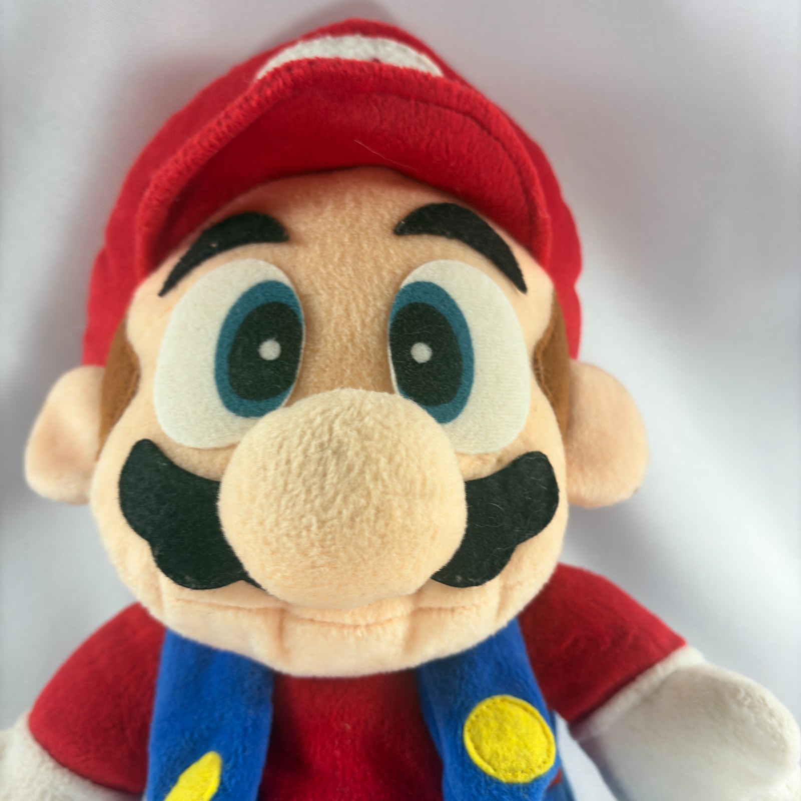 Super Mario 64 Nintendo BD&A 15″ 1998 Talking Plush n64 bros brothers
