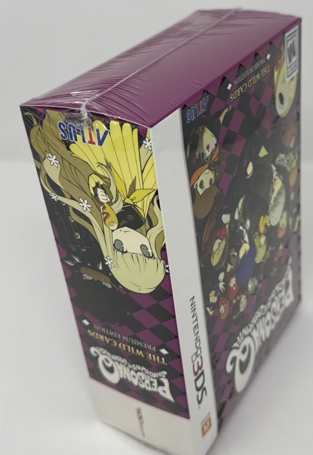 Persona Q Wild Cards Premium Edition Sealed 3DS Atlus Persona 3 4 Crossover