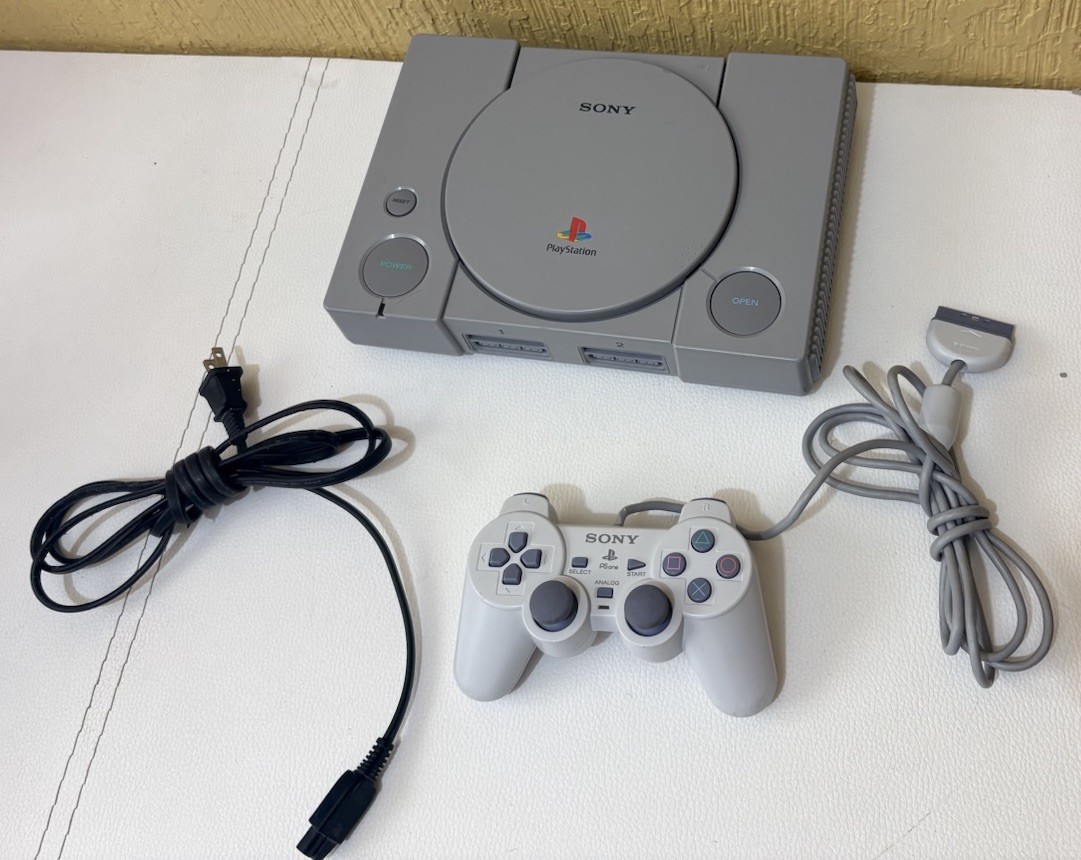 Official Sony PlayStation 1 PS1 Console Complete w Controller