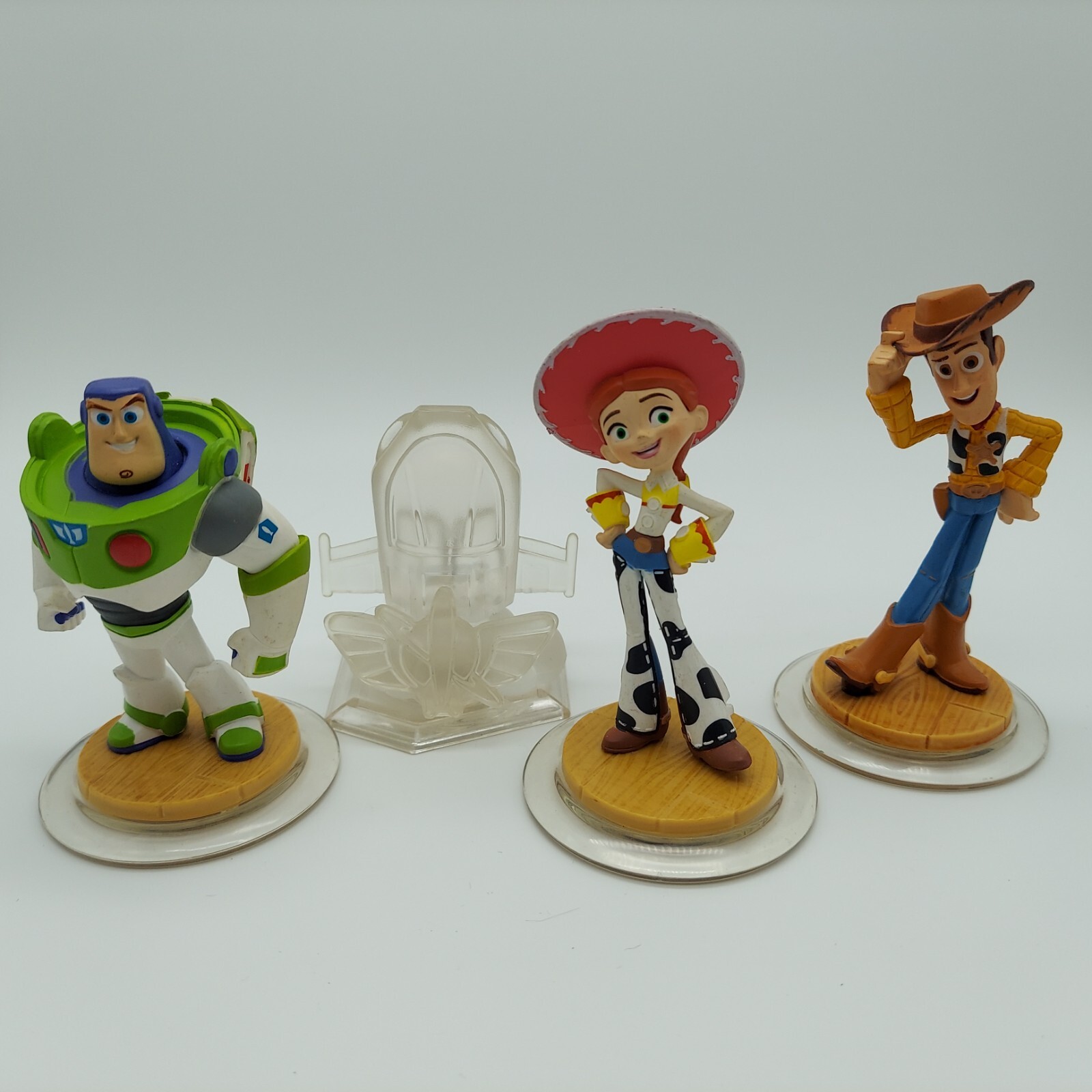 Disney Infinity Toy Story in Space 4 Piece Play Set Woody Jessie Buzz Lightyear