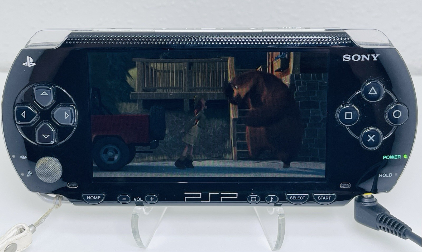 Sony PSP 1001 Portable Handheld Console – Black with 5 Disks