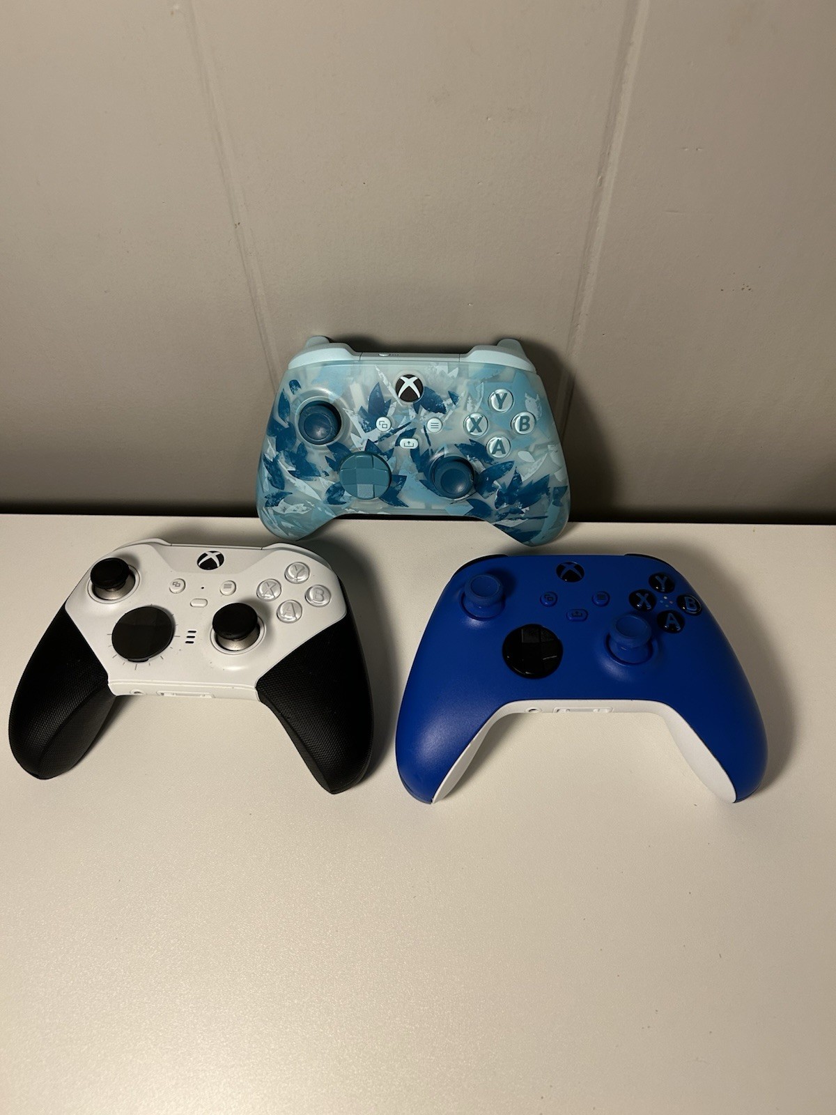 Microsoft Xbox Wireless Controller Lot of 3 Wired USB for Xbox One/Series X|S PC