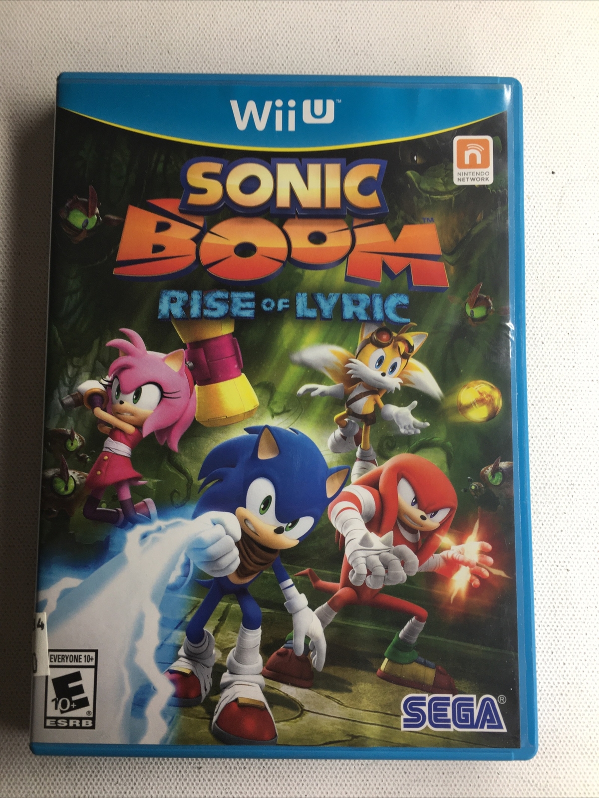 Sonic Boom: Rise of Lyric (Nintendo Wii U, 2012) w/ Case & Manual (FREE SHIP!)