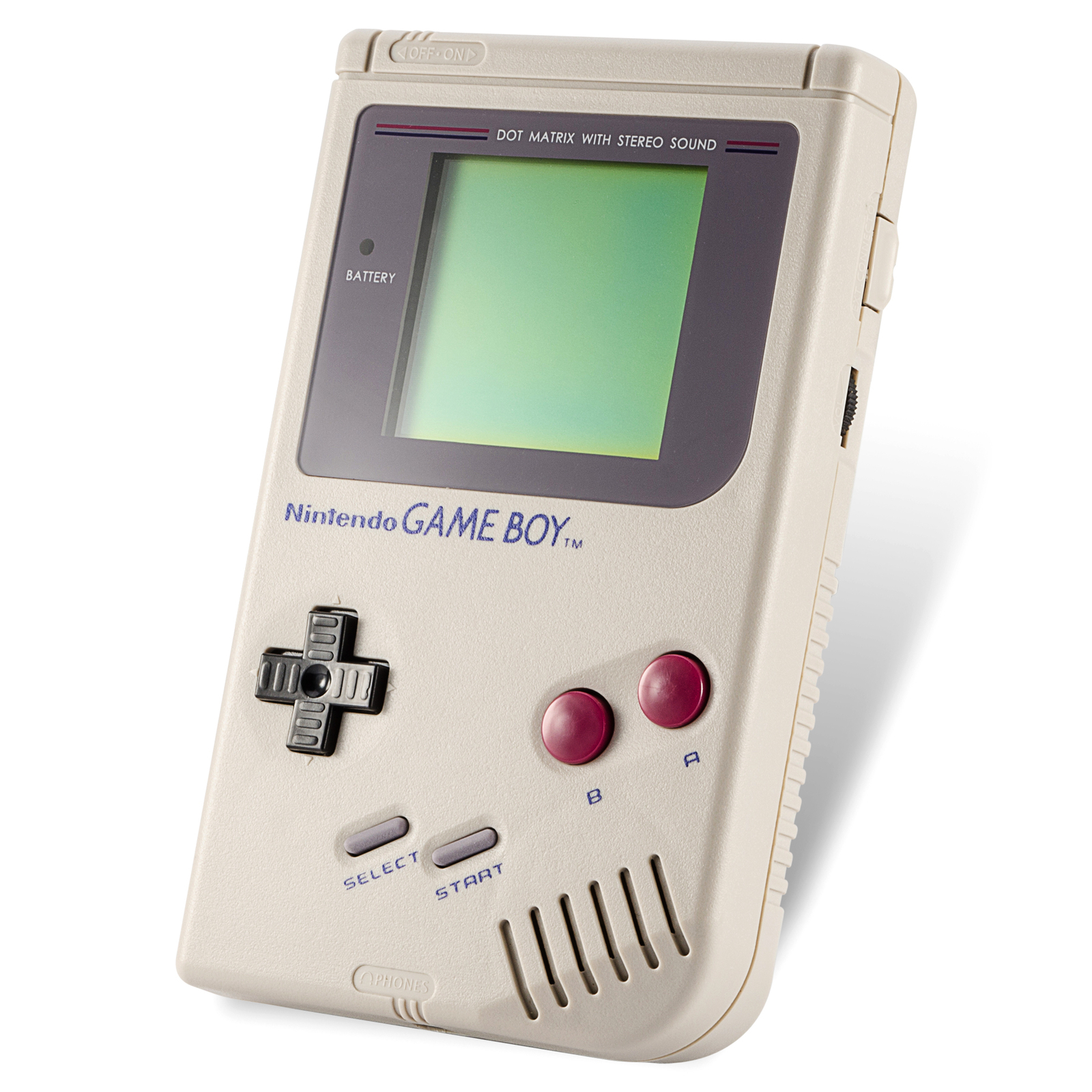 New Full Housing Shell Case for Original Nintendo DMG-01 GameBoy Solid Gray