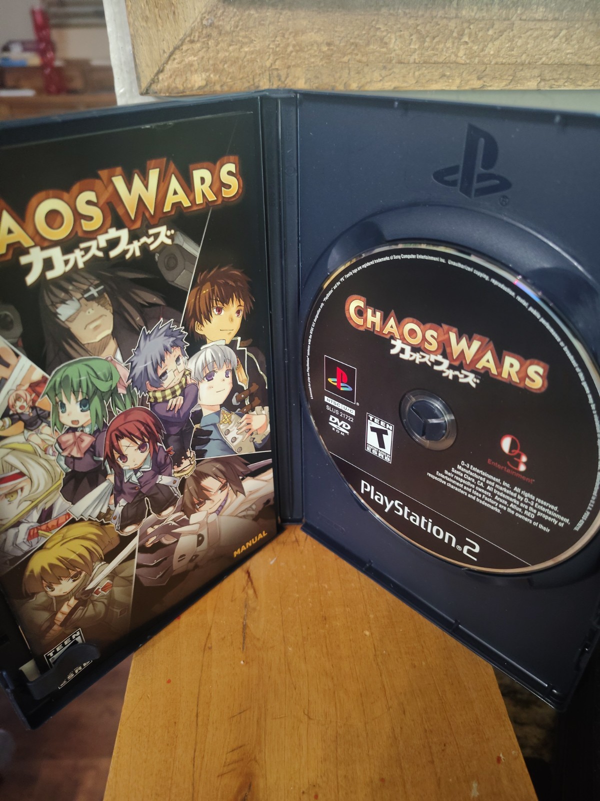 Chaos Wars Sony PlayStation 2 PS2, 2008