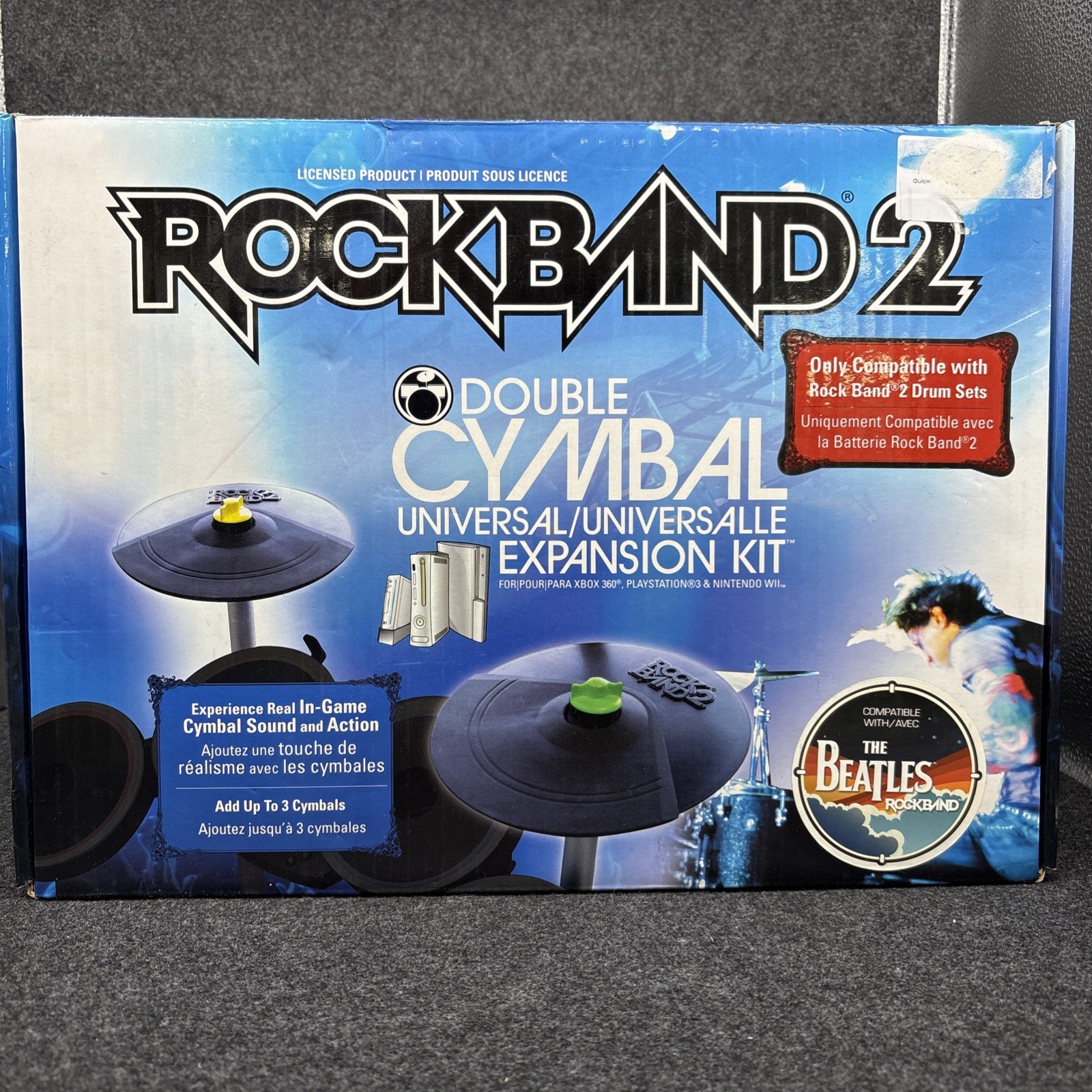 Mad Catz Double Cymbal Expansion Kit – Authentic CIB Open Box Never Used