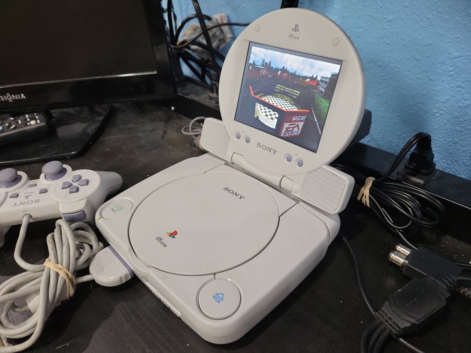 Sony PSOne Screen Attachment. Read Description. Tested