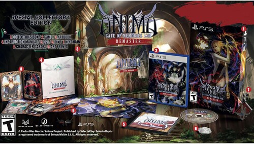 Anima Gate Of Memories I & II Remaster Special Collector’s Edition for Playstati