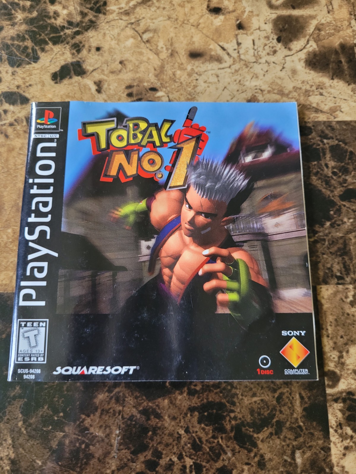 Tobal No 1 (Sony PlayStation 1 PS1, 1996) CIB Complete In Box (Tested & Working)
