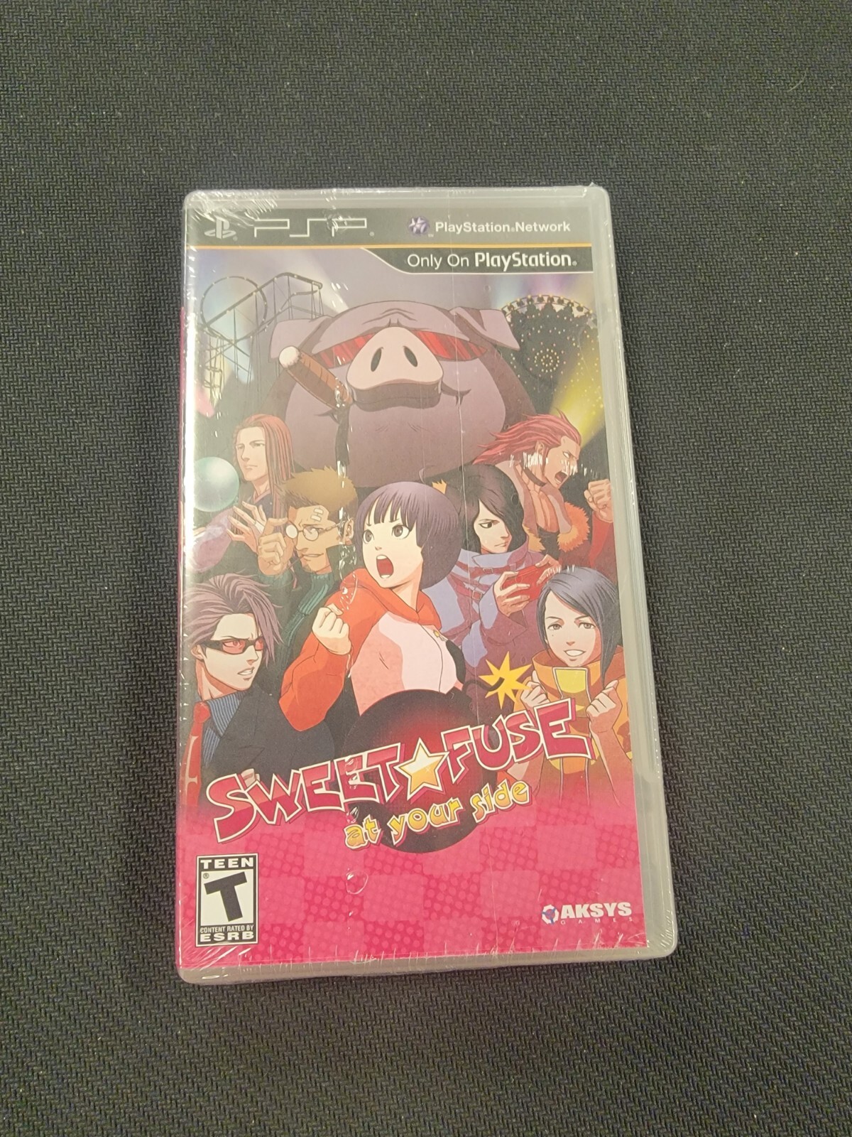 Sweet Fuse: At Your Side (Sony PSP PlayStation Portable) BRAND NEW with NECKLACE