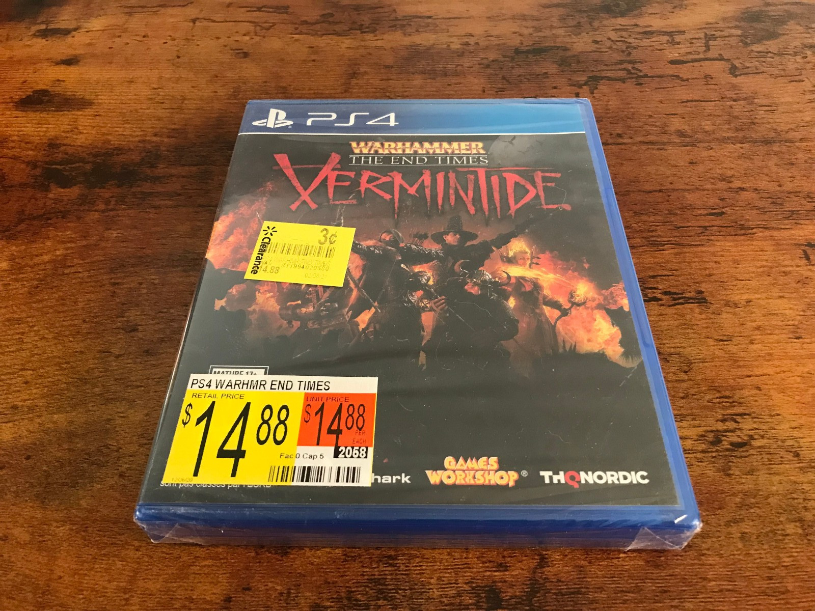 Brand New – Warhammer The End Times: Vermintide PlayStation 4 / Sony PS4 Sealed