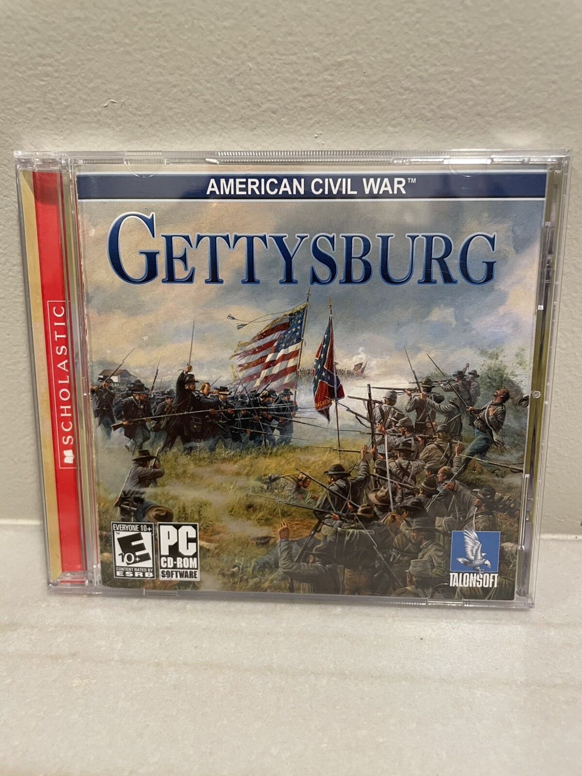 American Civil War: Gettysburg PC CD-Rom 2005 Windows Talonsoft Strategy Game
