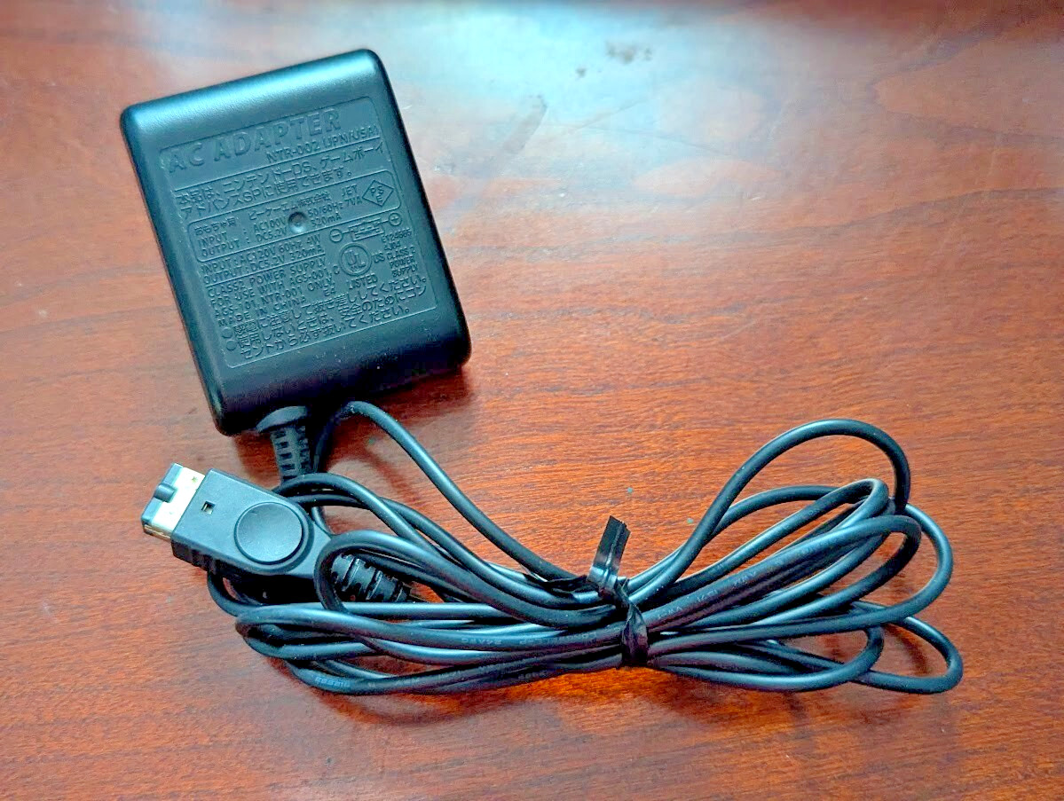 OEM Genuine Nintendo NTR-002 AC Adapter Charger for DS Lite