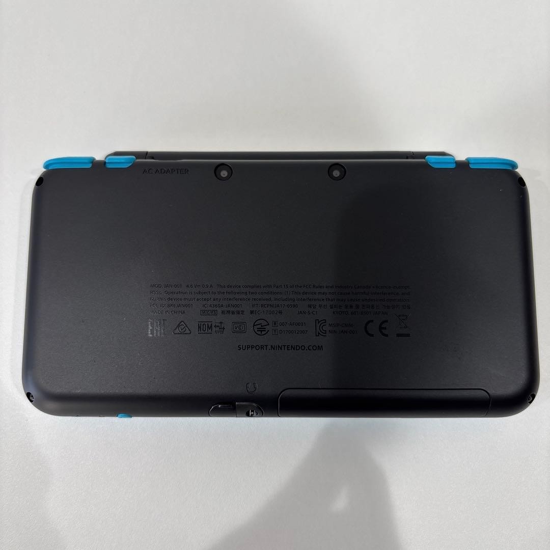 Nintendo New 2DS LL Black x Turquoise confirmed to be working