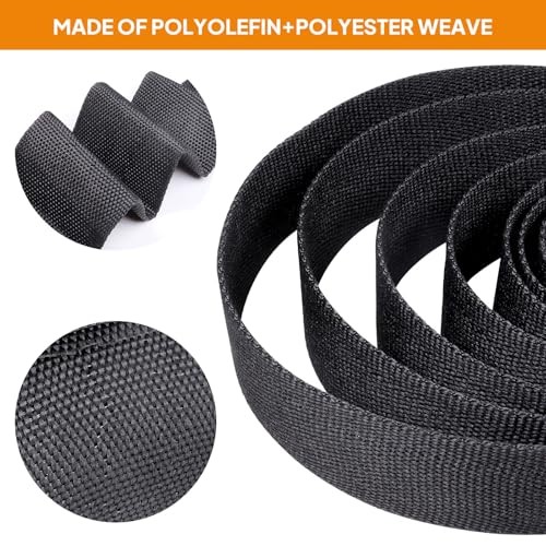 2-1/4” Hydraulic Hose Protector Sleeve Hose Sheathing Wrap 30Feet(360Inch)
