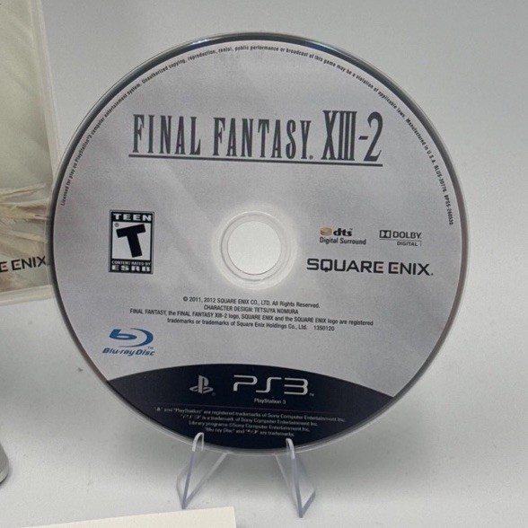 Final Fantasy XIII-2 (Sony PlayStation 3, 2012) CIB Tested & Working