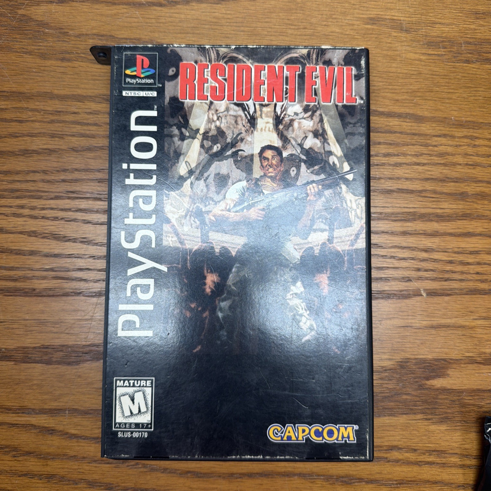 Resident Evil (Sony PlayStation 1, 1996) PS1 CIB Long Box