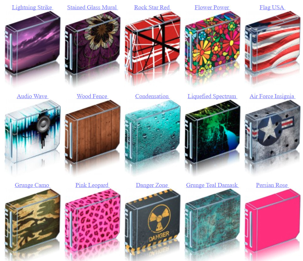 Any 1 Vinyl Decal/Skin for Nintendo Wii Console + 2 Controllers – Free US Ship!