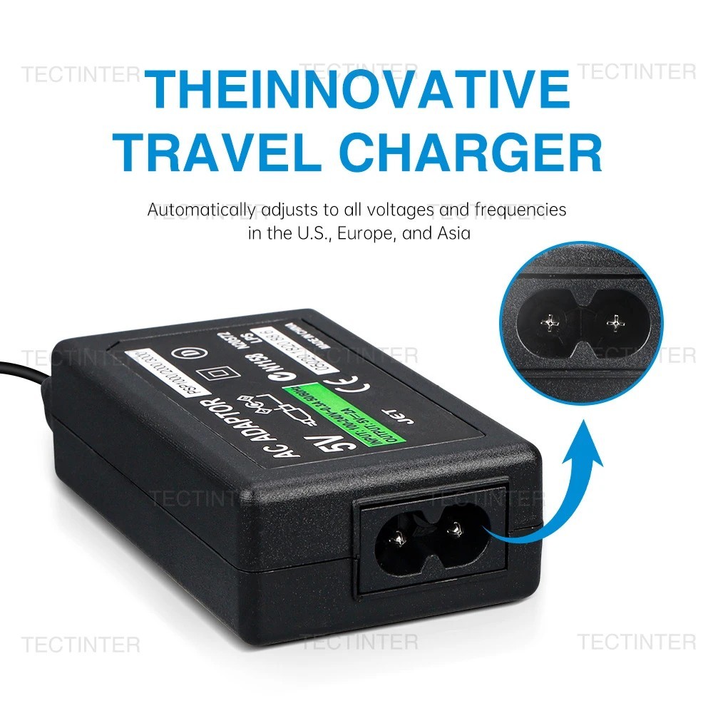 AC Adapter Home Wall Charger Power Supply for Sony PSP 3000 2000 1000 Slim Lite