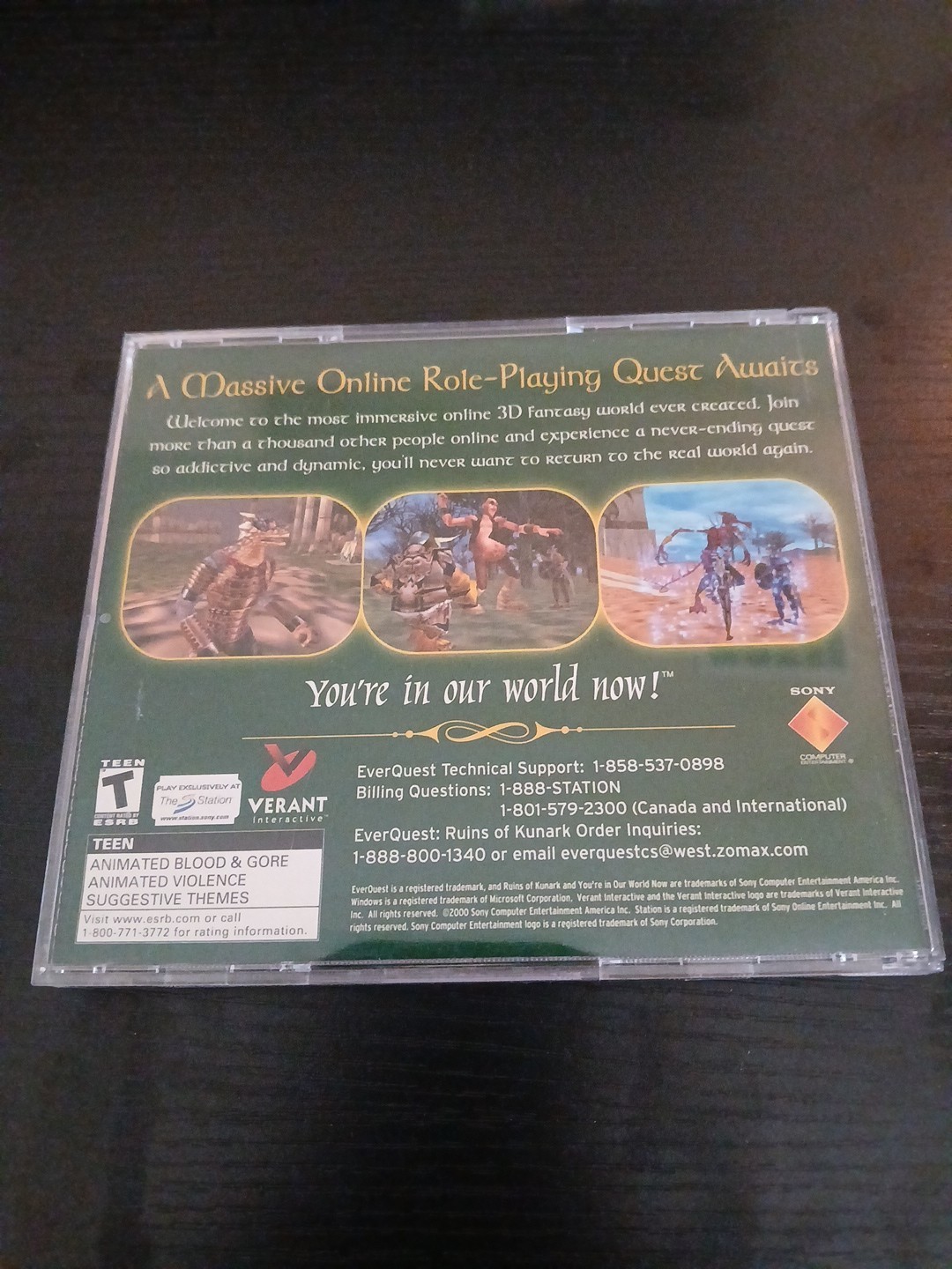 Everquest Ruins Of Kunark CD