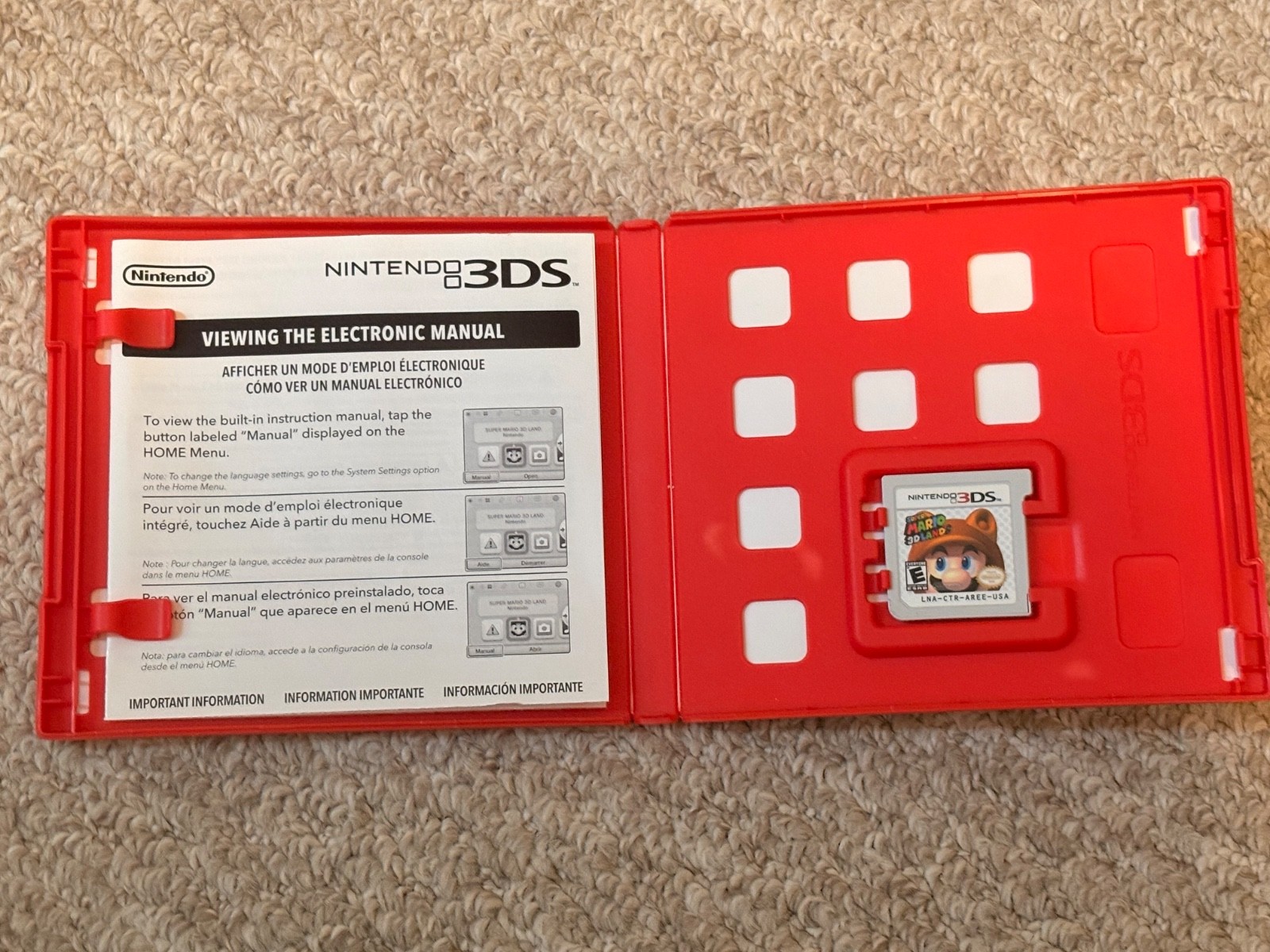 Vintage Nintendo console/game lot