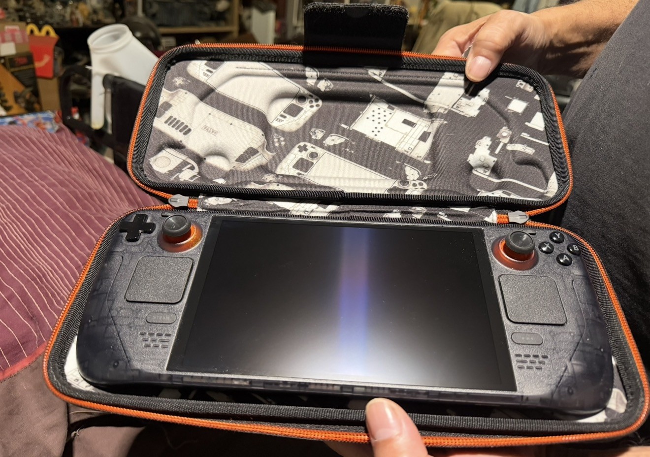 Valve Steam Deck Limited Edition OLED 1TB (Smoky Translucent) with Steam Dock