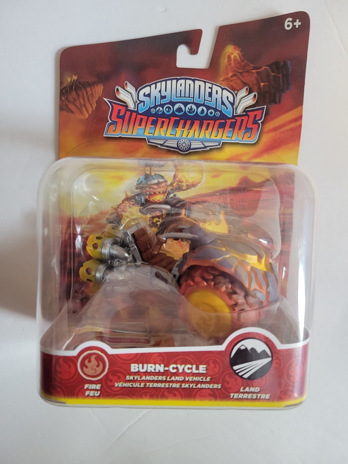 Activision, Burn Cycle, Skylanders Super Chargers Vehicle Pack NIB
