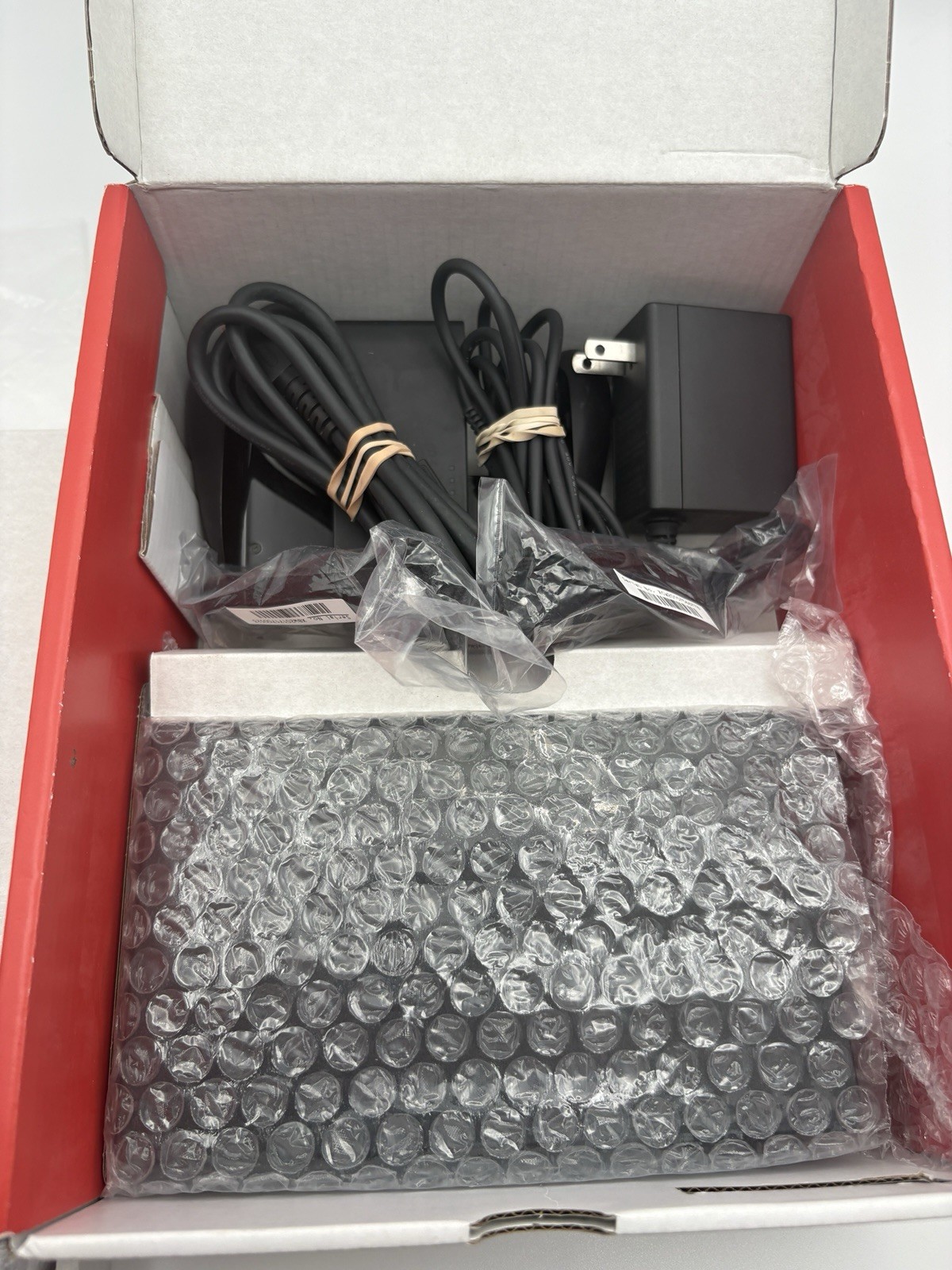 Nintendo Switch CONSOLE – Mario Choose One Bundle – CIB NO GAME – Tested CLEAN