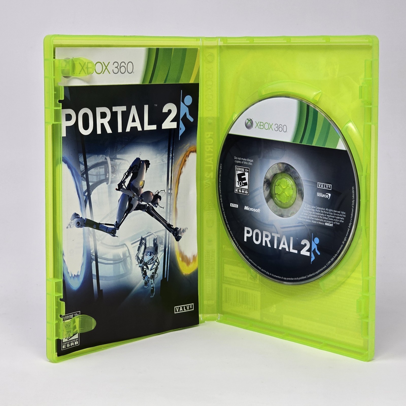 Portal 2 (Xbox 360) CIB COMPLETE & TESTED