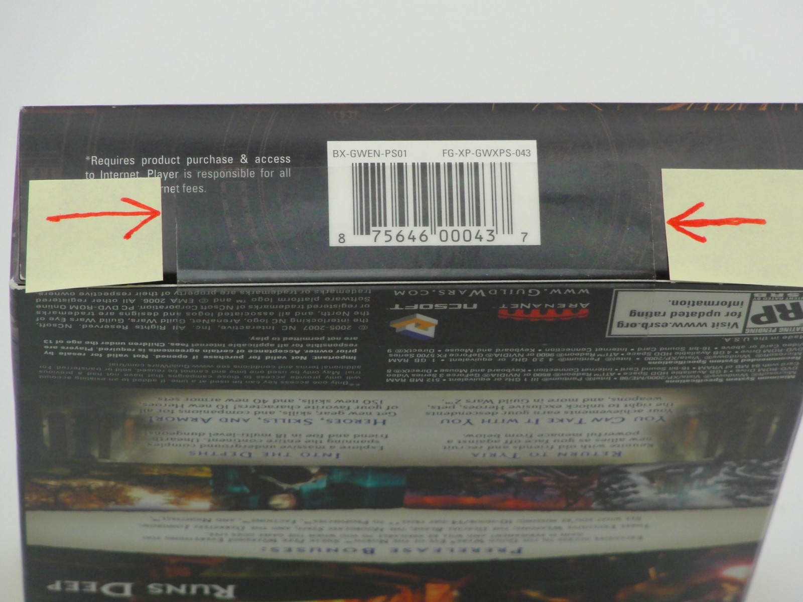Guild Wars: Eye of the North Pre-Release Bonus Pack Brand New & Factory Sealed