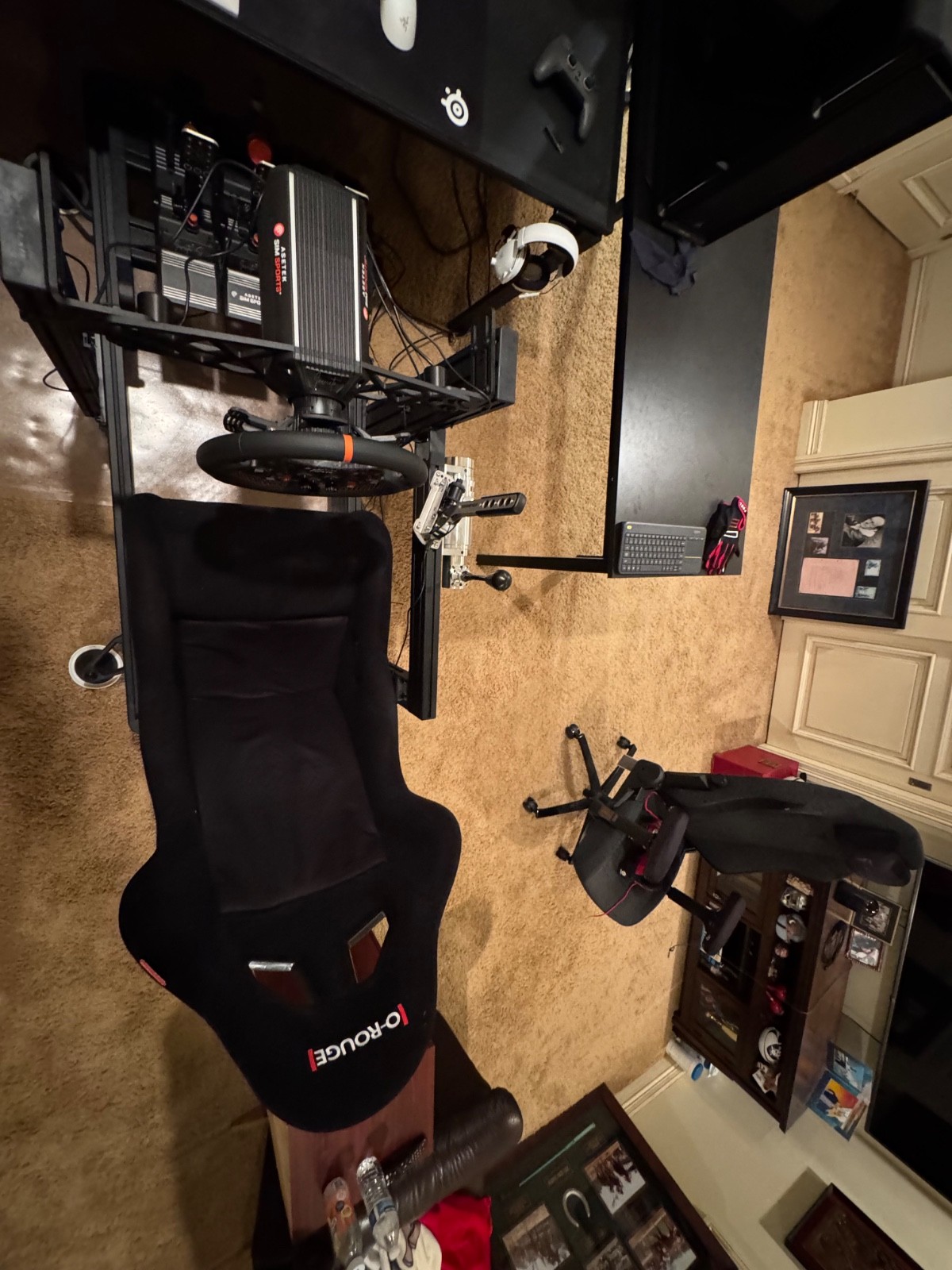 Turnkey Racing Simulator – Asetek, Sim-Lab, O-Rouge, & Other High End Gear