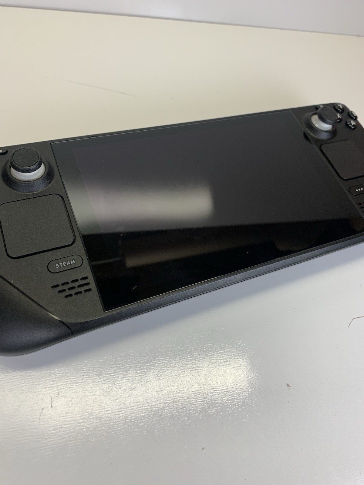 Valve Steam Deck LCD 256GB Handheld Console w/ Charger Hard Case Clear Case