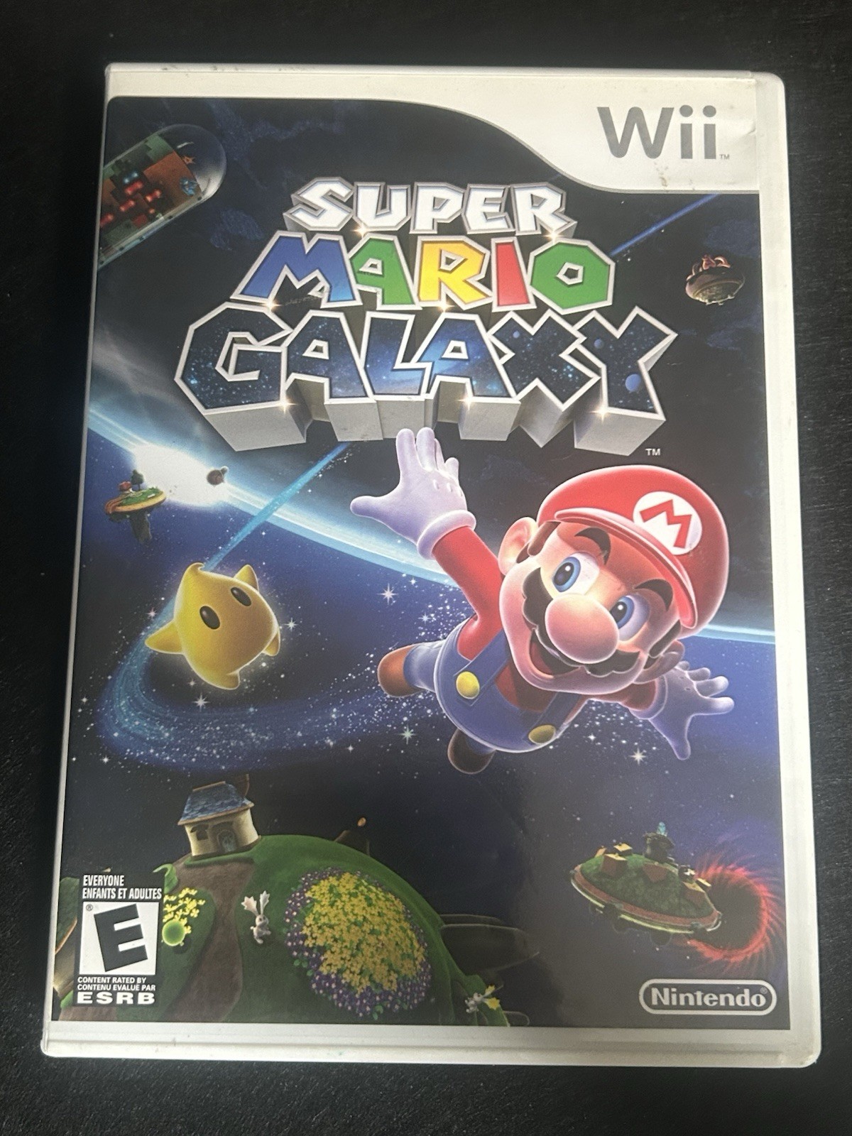 Nintendo Wii Super Mario Galaxy 1 and 2 Bundle with Manuals and Tested