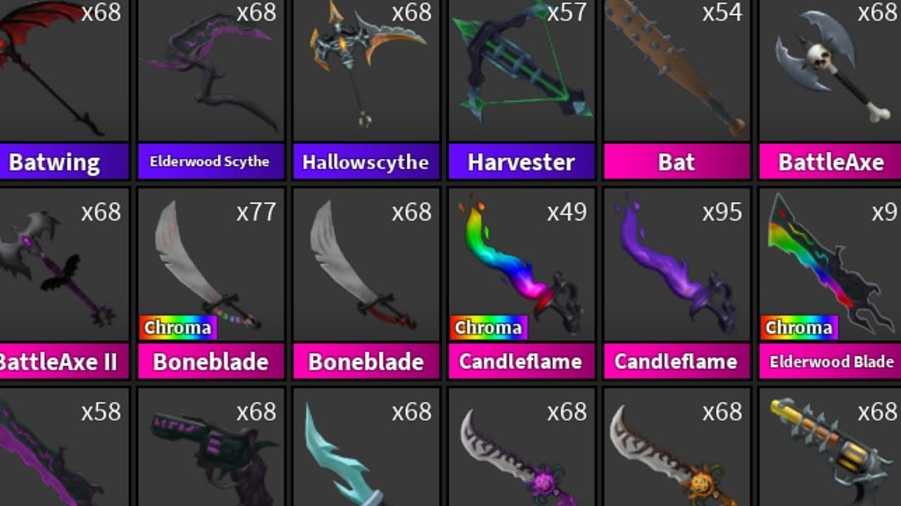Murder Mystery 2 MM2 Random Godly Box | Guaranteed Random 5 Godly’s ✅