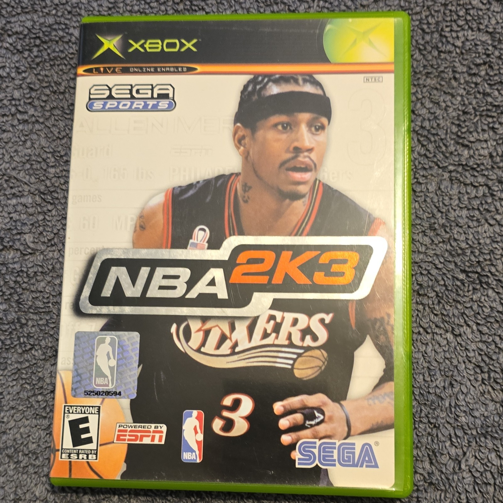 SEGA NBA 2K3 (Microsoft Xbox) Online Play Multiplayer E NTSC-U/C