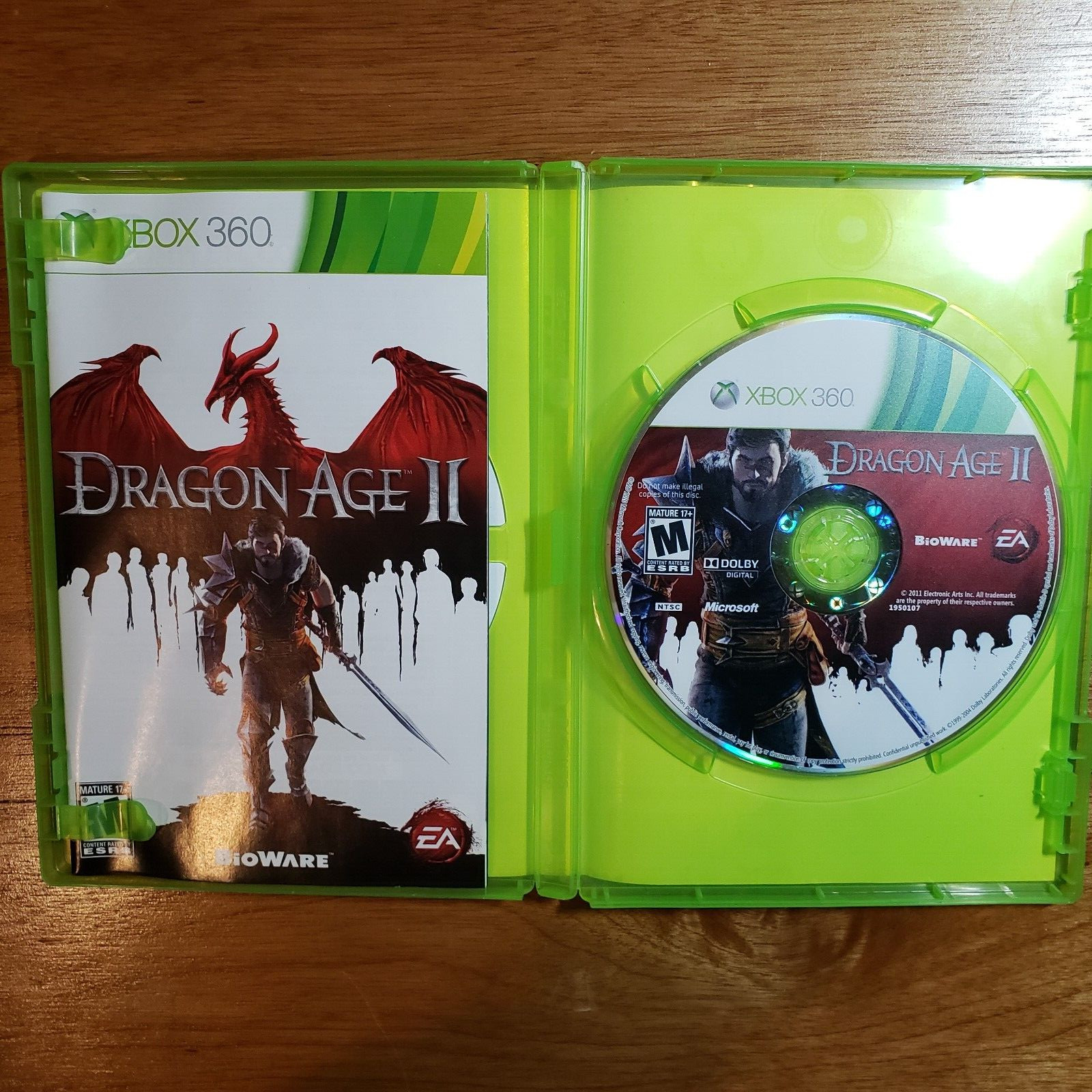 Dragon Age II, 2011, Xbox 360 – CIB Complete in Box
