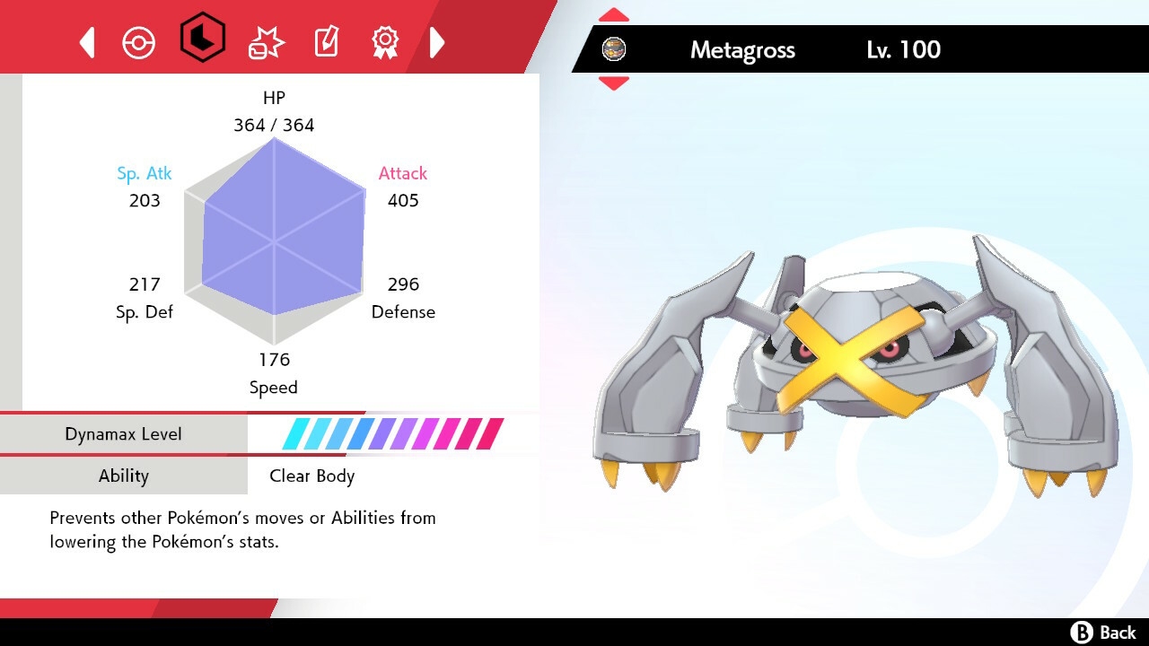 Pokemon Sword&Shield Metagross 6IV Best EVs, Nature Ultra 🌟Shiny🌟 Battle Ready