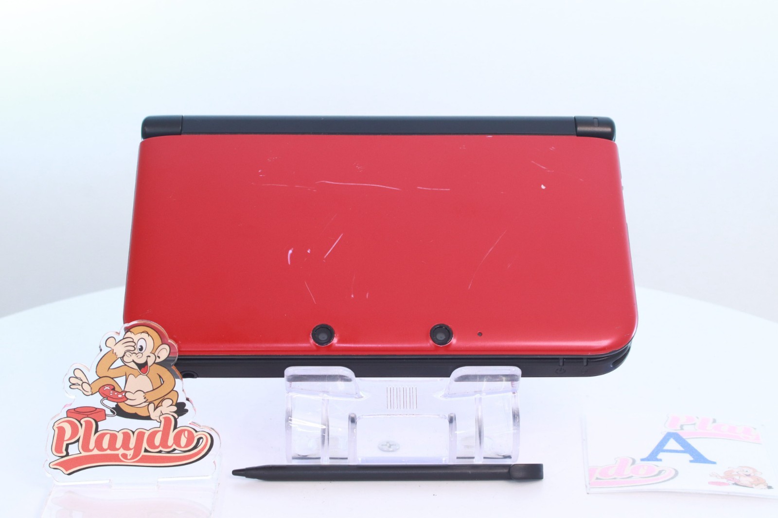 JP Game Nintendo 3DS LL XL Red Black [Rank :A] Region-locked
