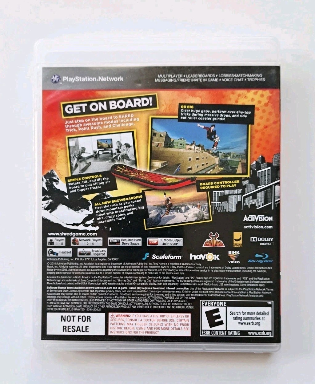 Tony Hawk’s Bundle Project 8, Proving Ground (Sony PlayStation 3, 2006-2010)