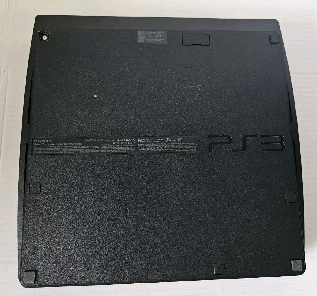 Sony PlayStation 3 120GB CECH-2001A Console *Parts/Repair* Disc Read Issue