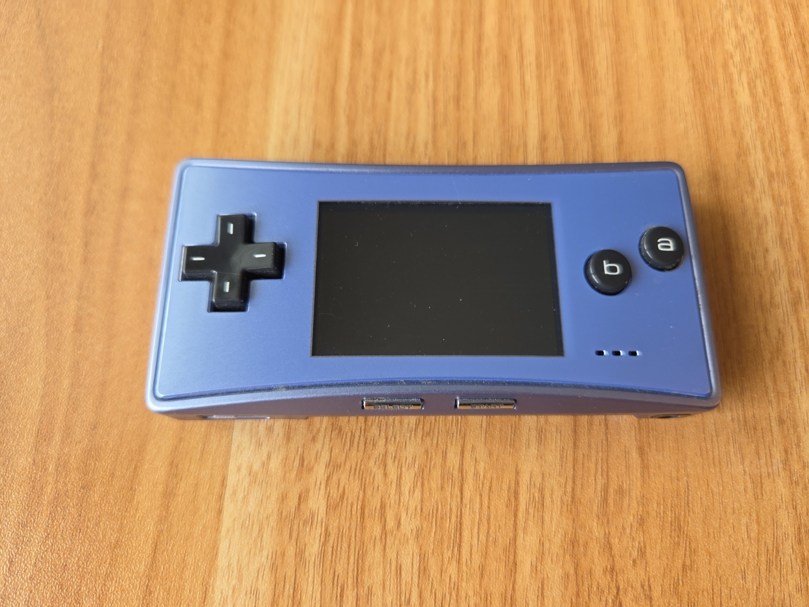 Authentic Blue Nintendo GameBoy Micro Console Great Tested W/ Charger
